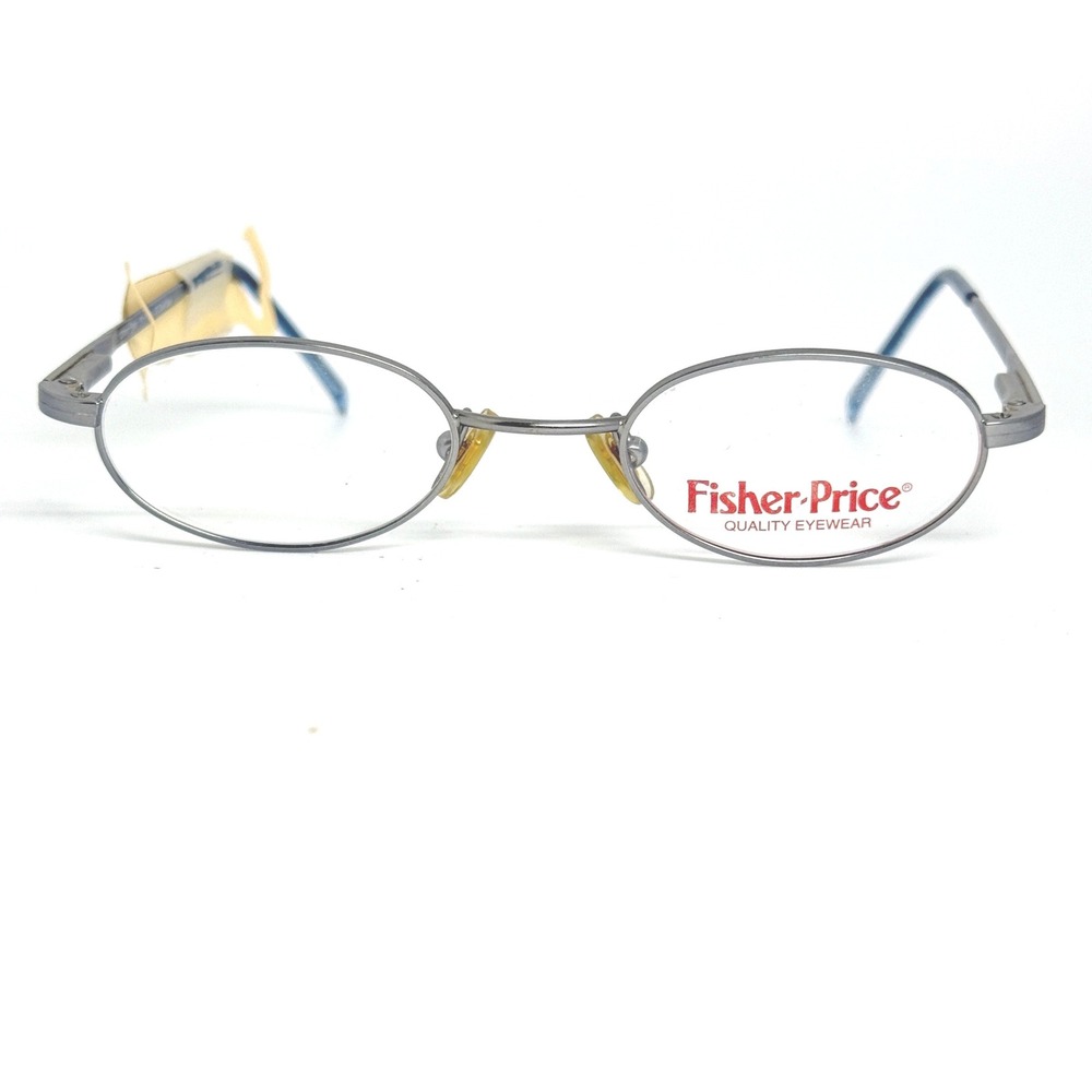 Fisher Price Euro 28 Steel Blue‎ Oval Eyeglasses Frames 41-19-120 Kids 21682
